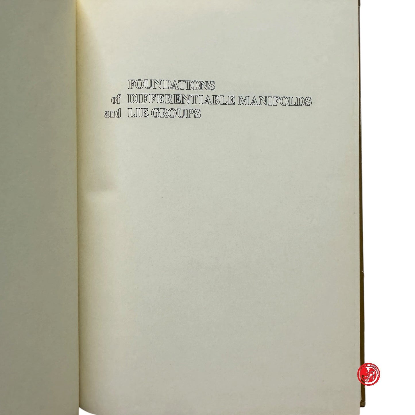 Matematica - F. W. Warner - Foundations of differentiable manifolds and lie grou