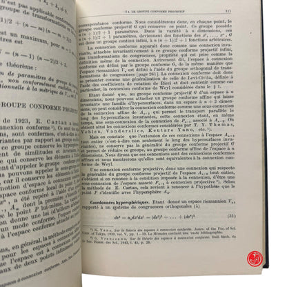 Matematica - G. Vranceanu - Lecons de geometrie differentielle