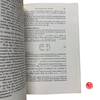 Matematica - A. H. Wallace - An introduction to Algebric Topology