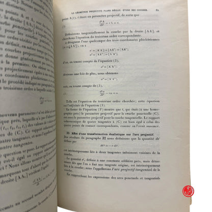 Matematica - Cartan e Vincensini - Lecons sur la theorie des espaces a connexion