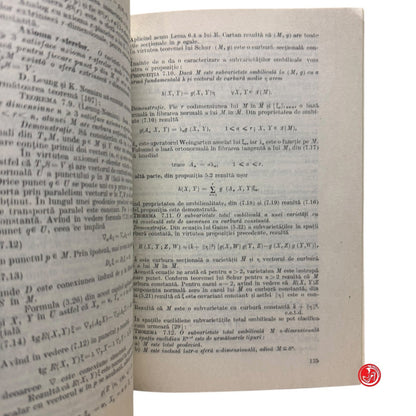 Matematica - S. Ianus - Geometrie diferentiala - Cu aplicatii in teoria relativi