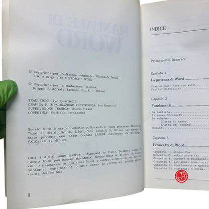 Libri di testo - P. Rinearson - Manuale word