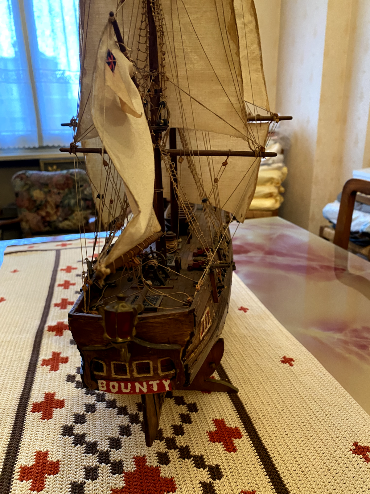 NAVE BOUNTY REALIZZATA A MANO