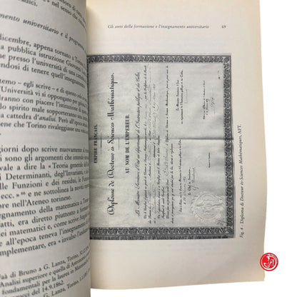 Matematica - F. Faà di Bruno - Ricerca scientifica insegnamento e divulgazione