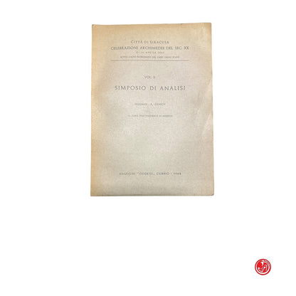 Matematica - Simposio di meccanica e matematica applicata Vol. II