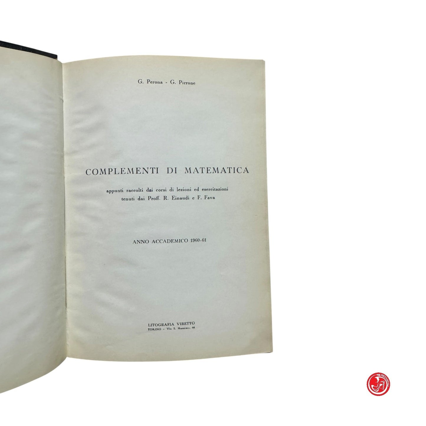 Matematica - G. Perone e G. Pirrone - Complementi di matematica