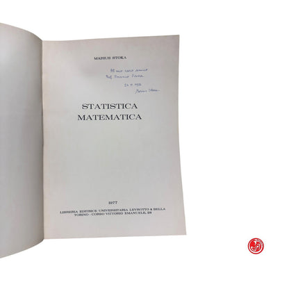 Matematica - M. Stoka - Statistica matematica