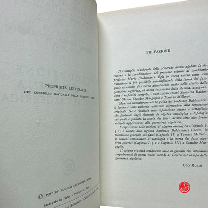 Matematica - Introduzione ai metodi della geometria algebrica