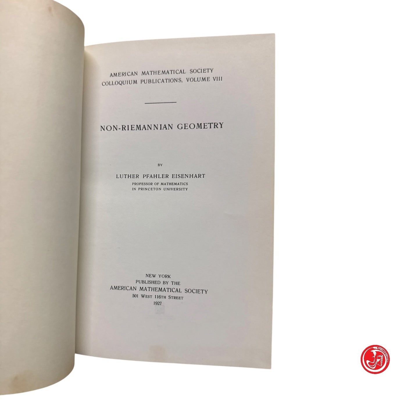 Matematica - American mathematical society colloquium publications Vol. VIII