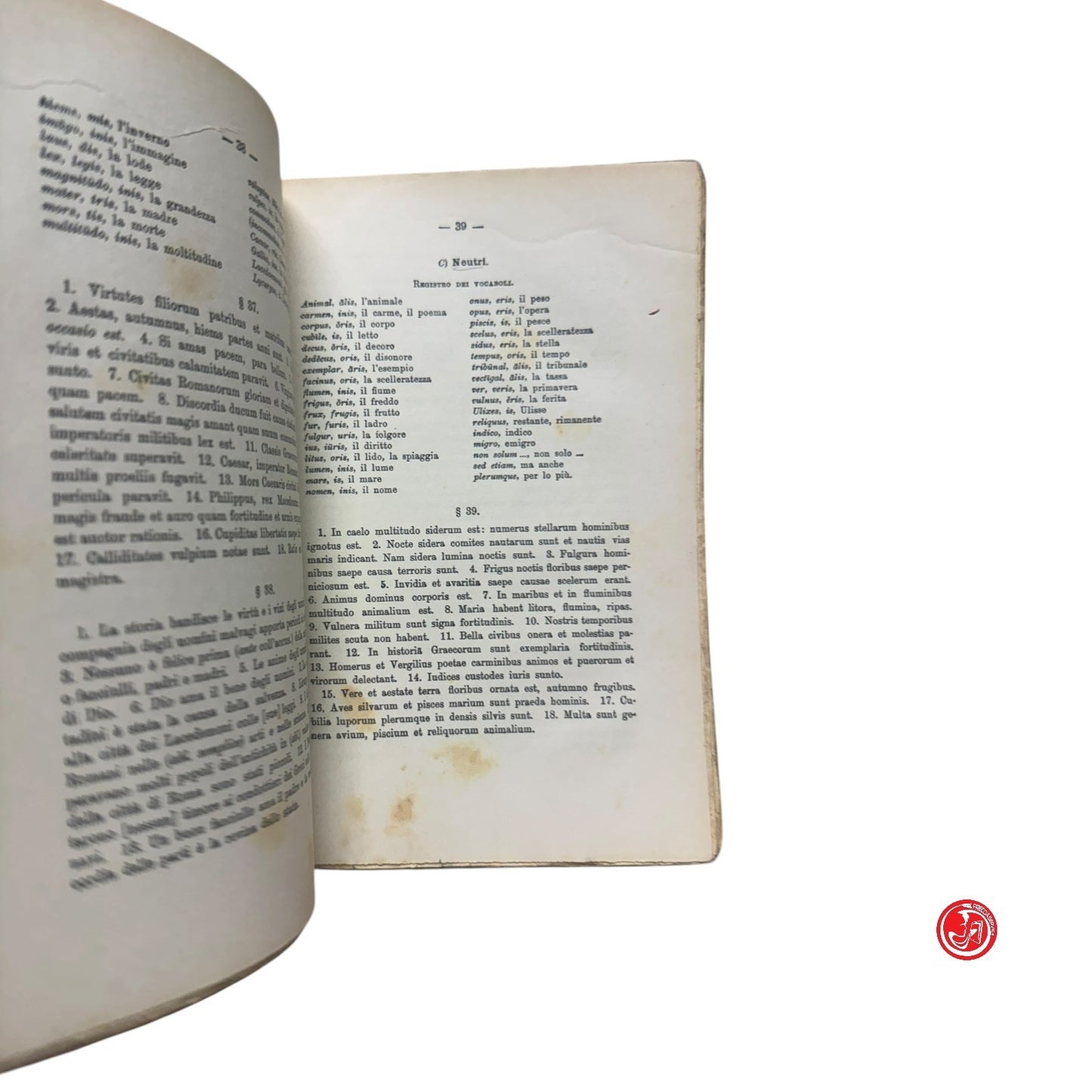 Libri di testo - F. Schultz - Esercizi latini rifvsi e ampliati
