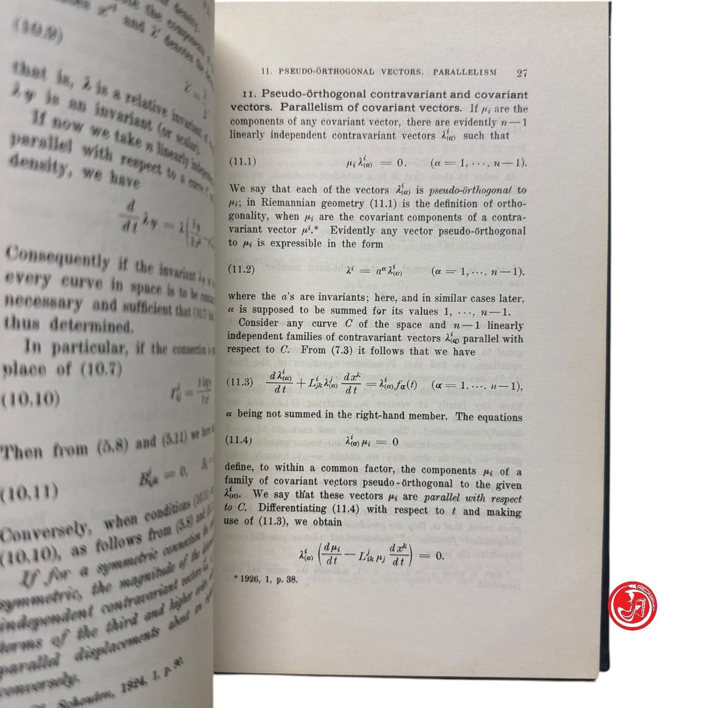 Matematica - American mathematical society colloquium publications Vol. VIII