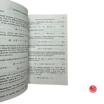 Matematica - Differential geometry of curves and surfaces - 2002