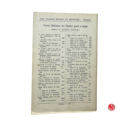 Classici - Orazio - Satire ed epistole - Felice Le Monnier, 1939