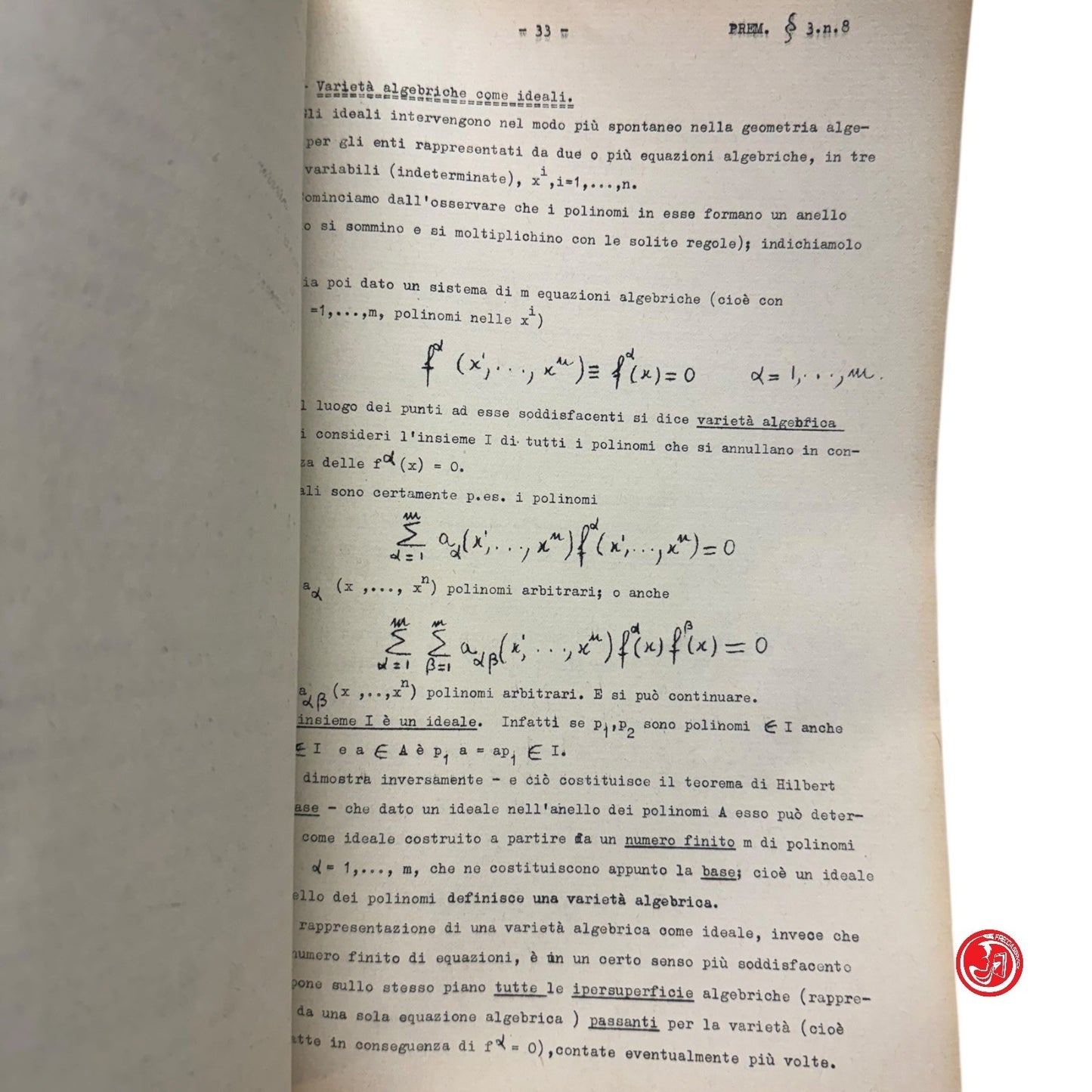 Matematica - E. Bompiani - Geometria degli elementi differenziali 2 volumi