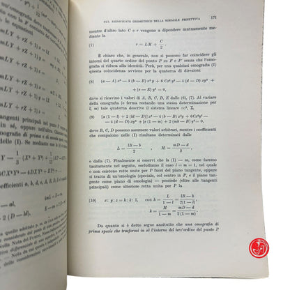Matematica - A. TERRACINI - SELECTA VOLUME PRIMO e VOLUME SECONDO
