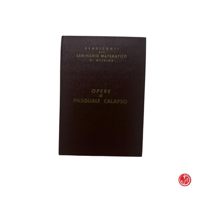 Matematica - P. Calapso - Rendiconti del seminario matematico di Messina