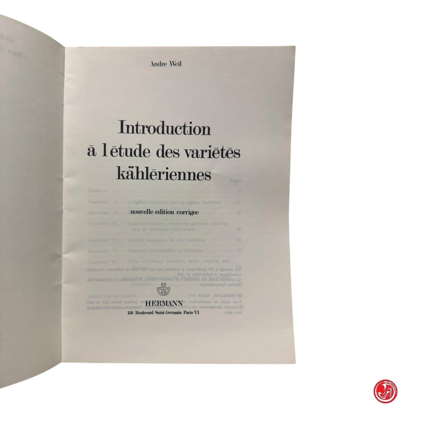 Matematica - A. Well - Varietes kahleriennes