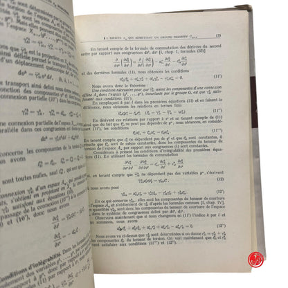 Matematica - G. Vranceanu - Lecons de geometrie differentielle Vol. III