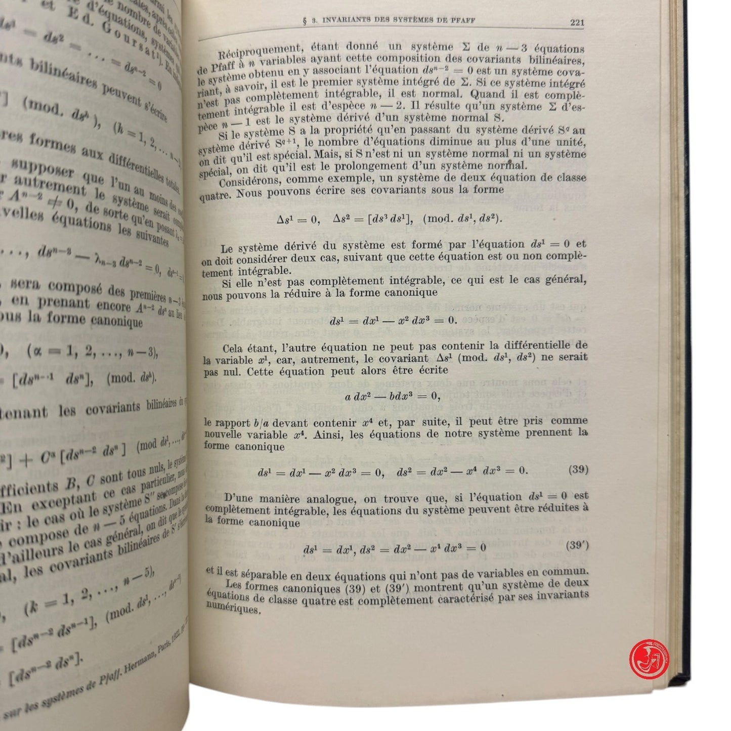 Matematica - G. Vranceanu - Lecons de geometrie differentielle