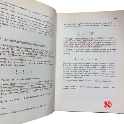 Matematica - G. M. Conti - Riassunti delle lezioni di statistica 1