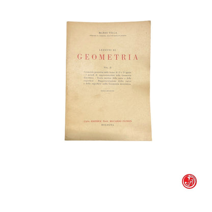 Matematica - M. Villa - Lezioni di geometria Vol. II