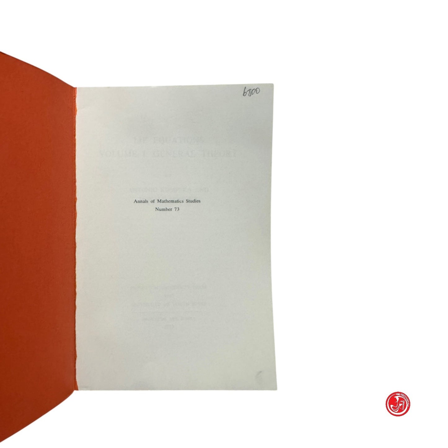 Matematica - A. Kumpera e D. Spencer - Lie equations Vol. 1 general theory