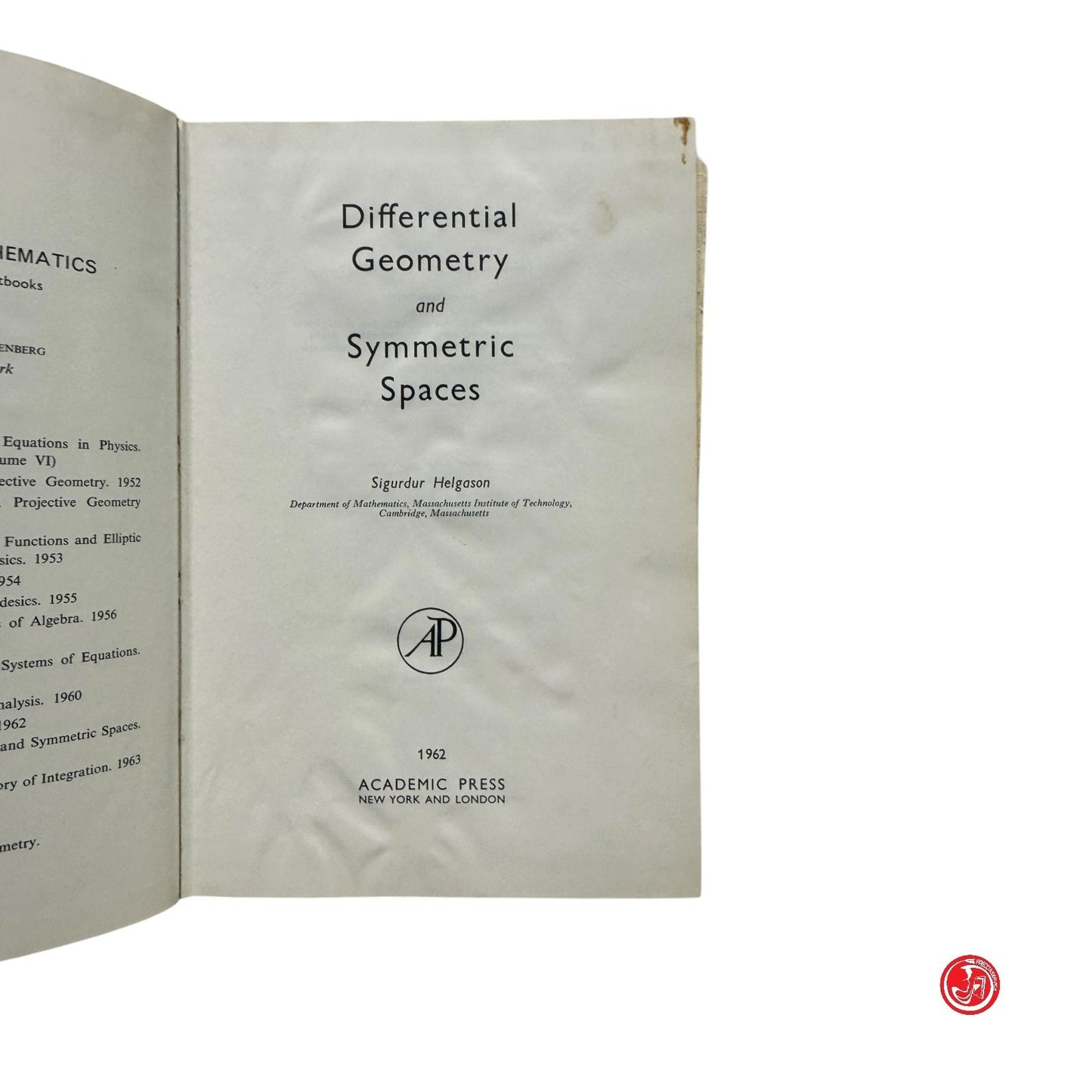 Matematica - Differential geometry and symmetric spaces