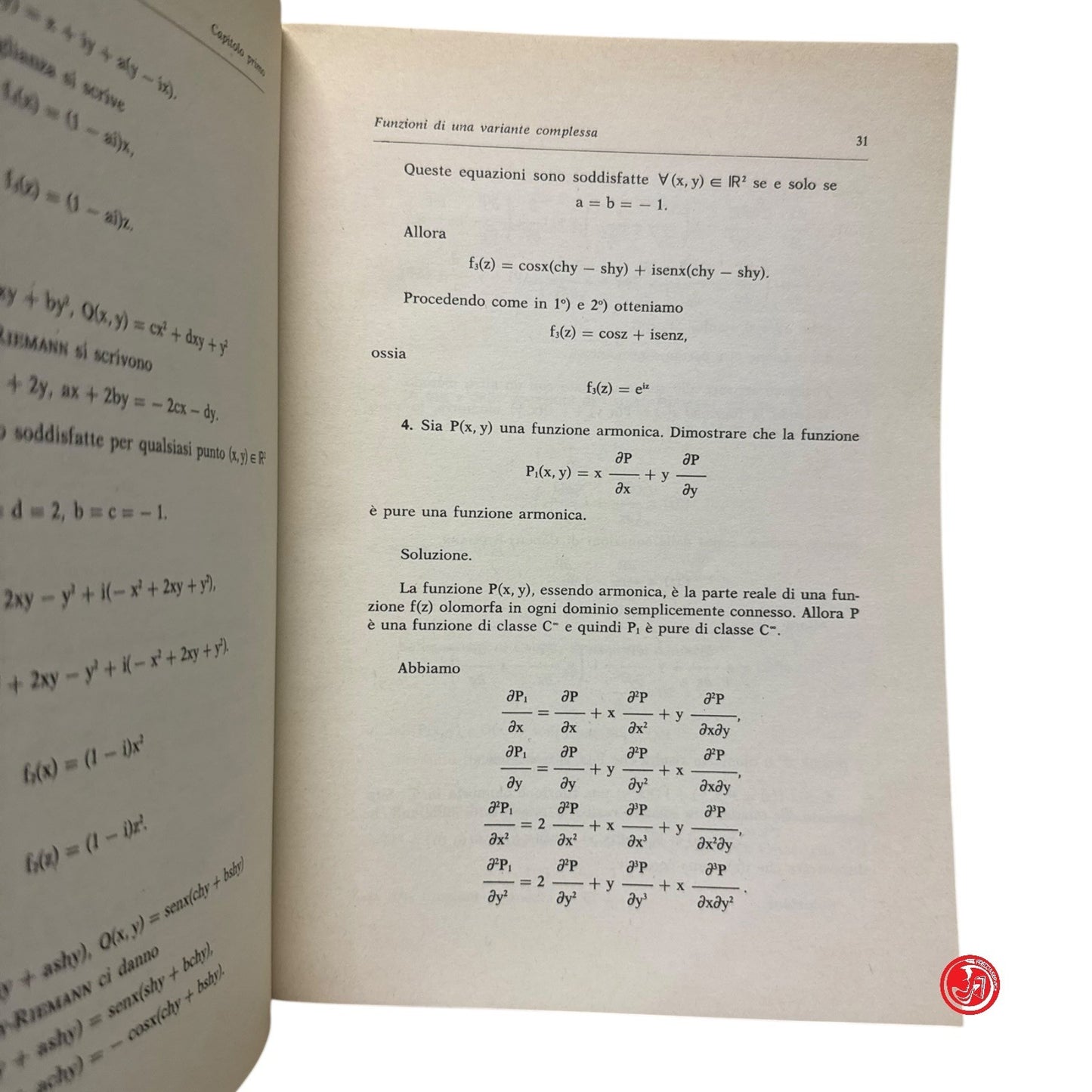 Matematica - M. Stoka - Esercizi e problemi di complementi di analisi superiore