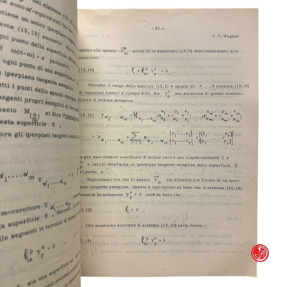 Matematica - Geometria del calcolo delle variazioni Vol. II