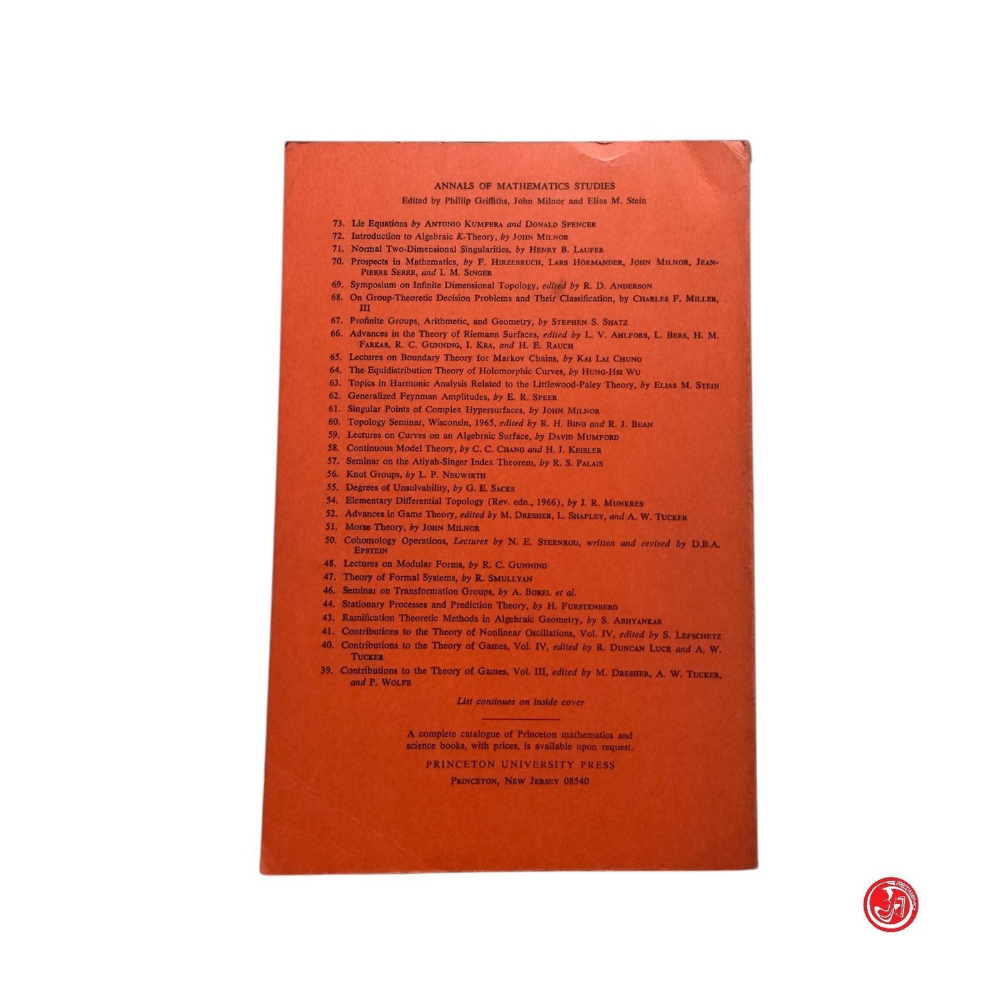 Matematica - A. Kumpera e D. Spencer - Lie equations Vol. 1 general theory