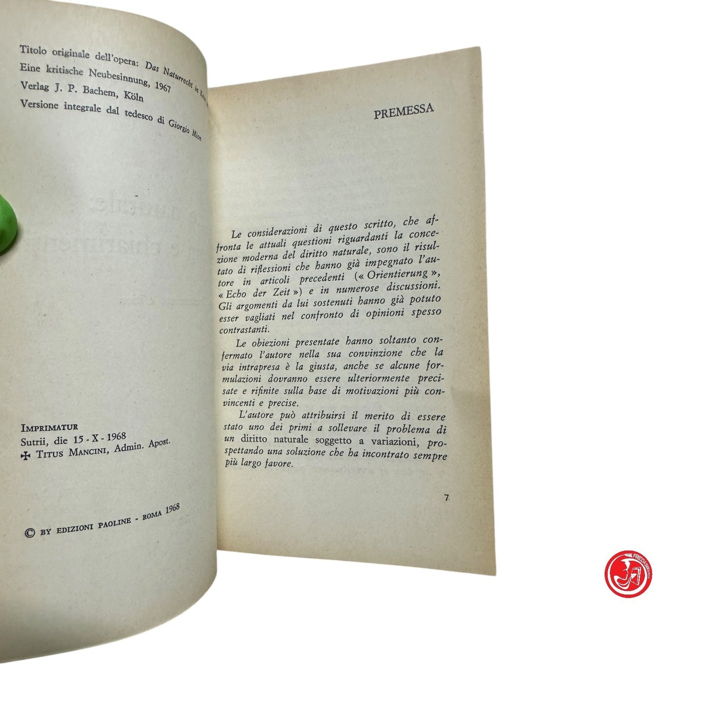 Collezione Edizioni Paolini - V. Schurr e B. Haring