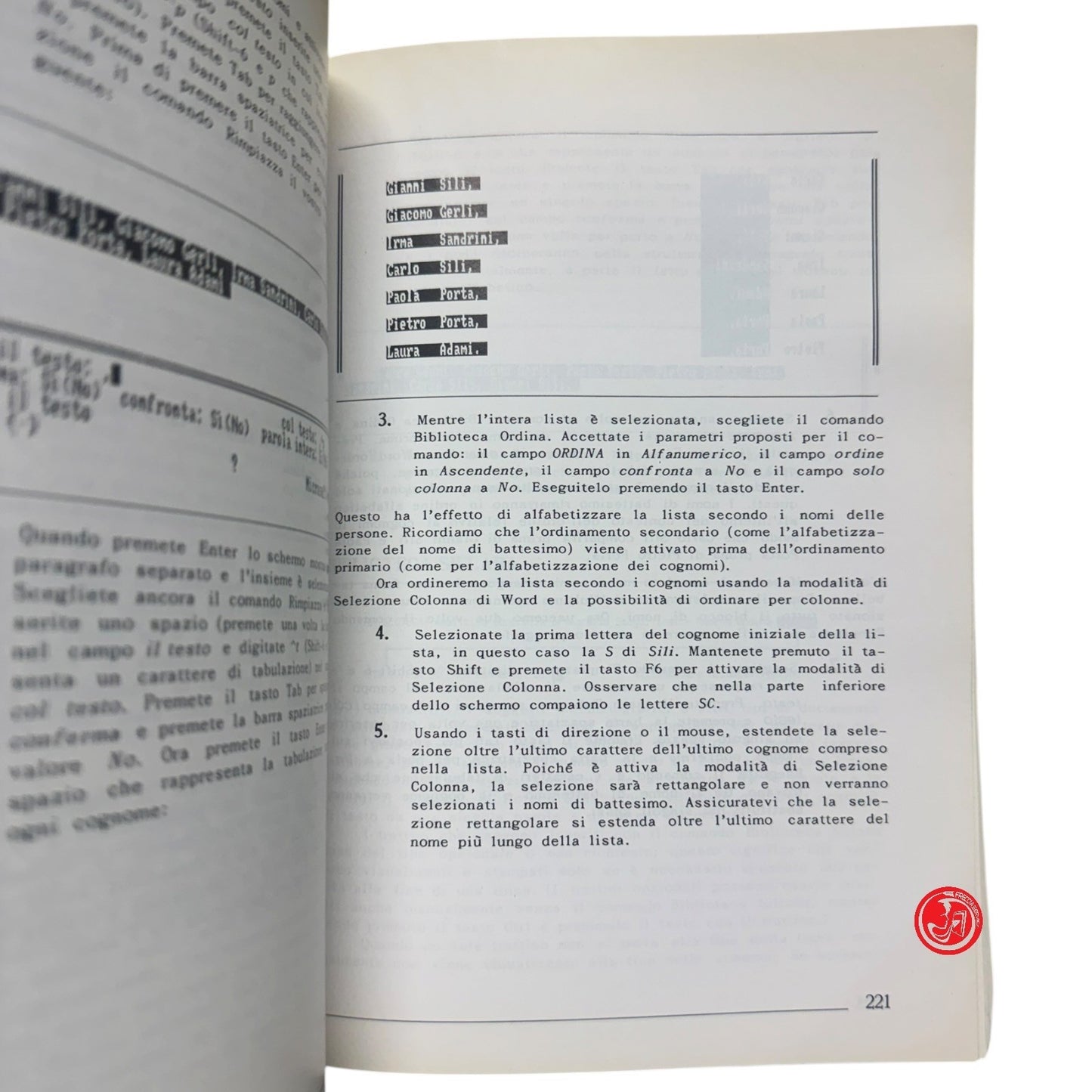 Libri di testo - P. Rinearson - Manuale word