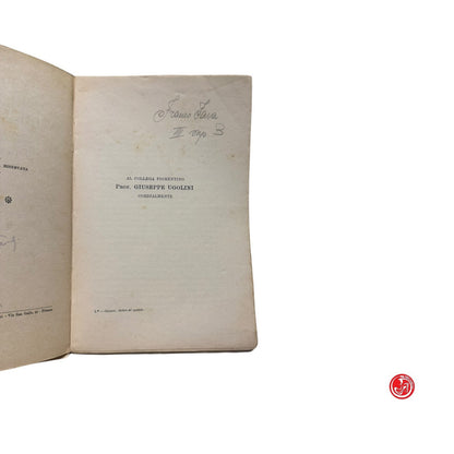 Classici - Orazio - Satire ed epistole - Felice Le Monnier, 1939