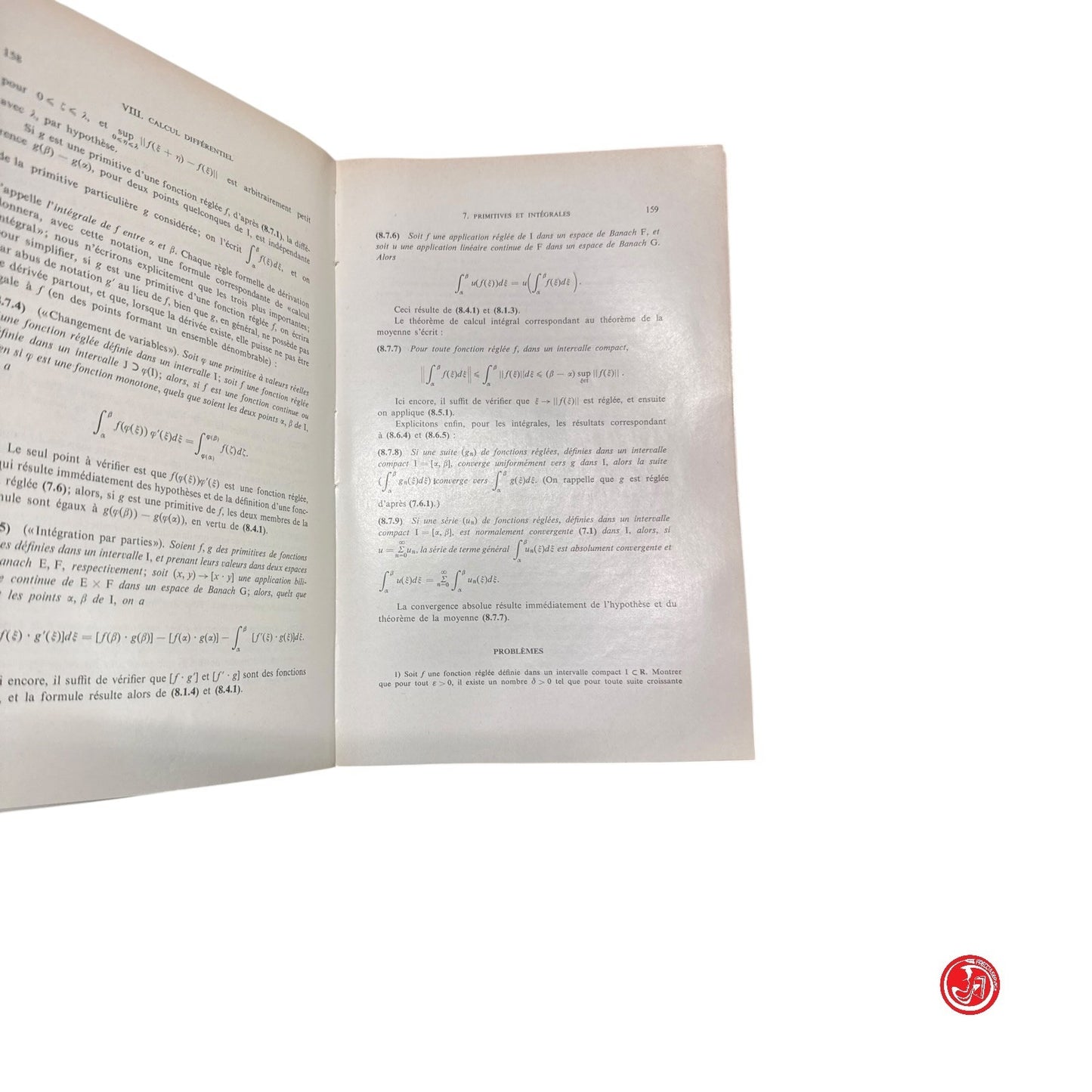 Matematica - J. Dieudonne - Fondaments de l'analyse moderne