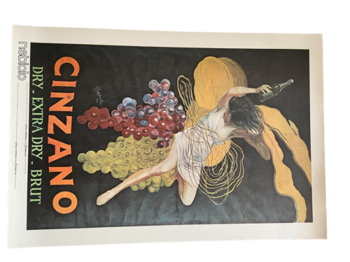 Poster - Cinzano - Dry Extra Dry - brut