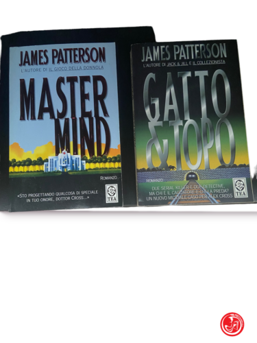 James Patterson - Master mind and Cat &amp; Mouse