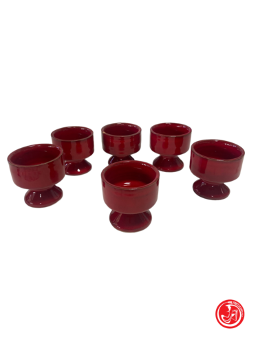 6 ceramic sauce holders - design