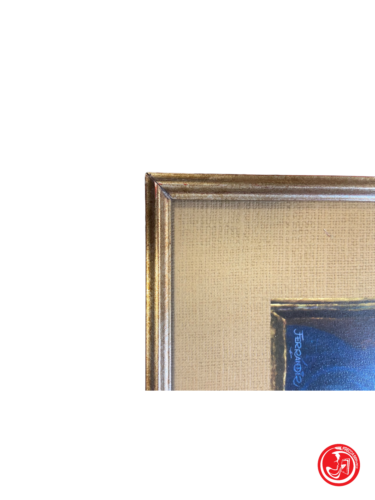 Stampa in cornice in legno - arte sacra