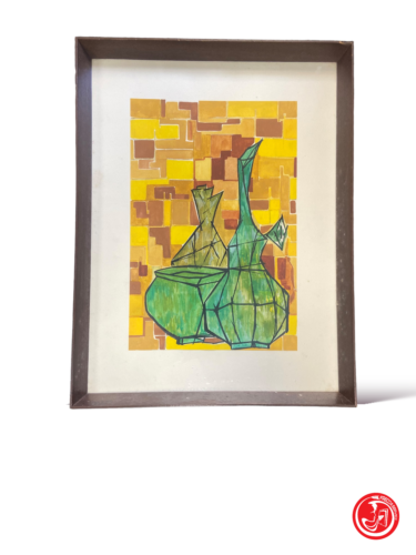 Framed painting - abstract art