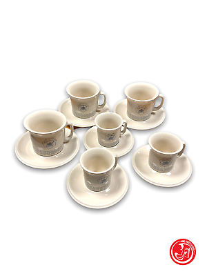 Set of Coinca Caffè cups and mugs