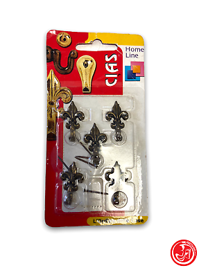 CIAS - Gancio per quadri, Giglio, 32mm , 5pz