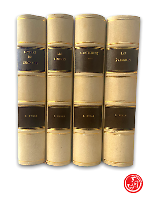 E.Renan - 4 volumes sous couverture rigide