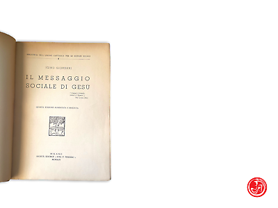 Igino Giordani - The social message of Jesus