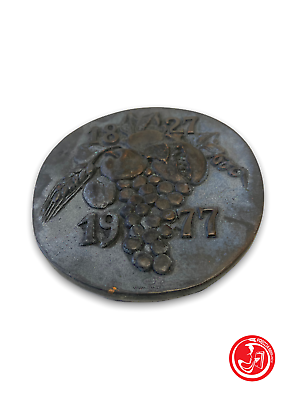 Médaillon de la Caisse d'épargne de Turin - 1827/1977
