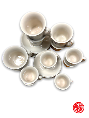 Set of Coinca Caffè cups and mugs