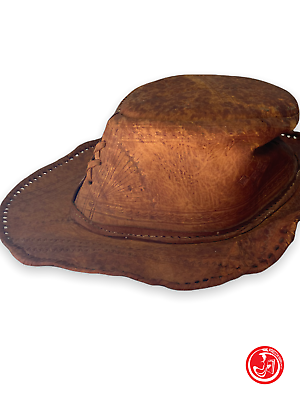 Antico cappello cowboy - Guinea 1984