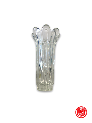 Lux Glass Austria crystal vase