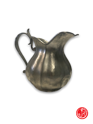 Antique pewter jug