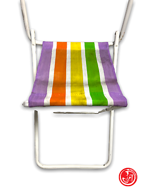 Folding canvas garden chairs