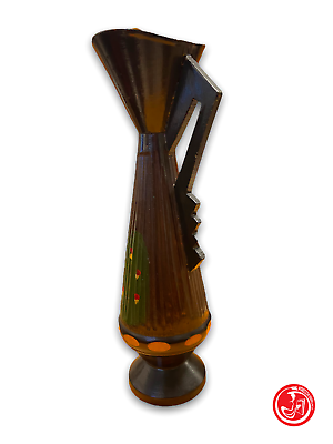 Cruche en bois vintage